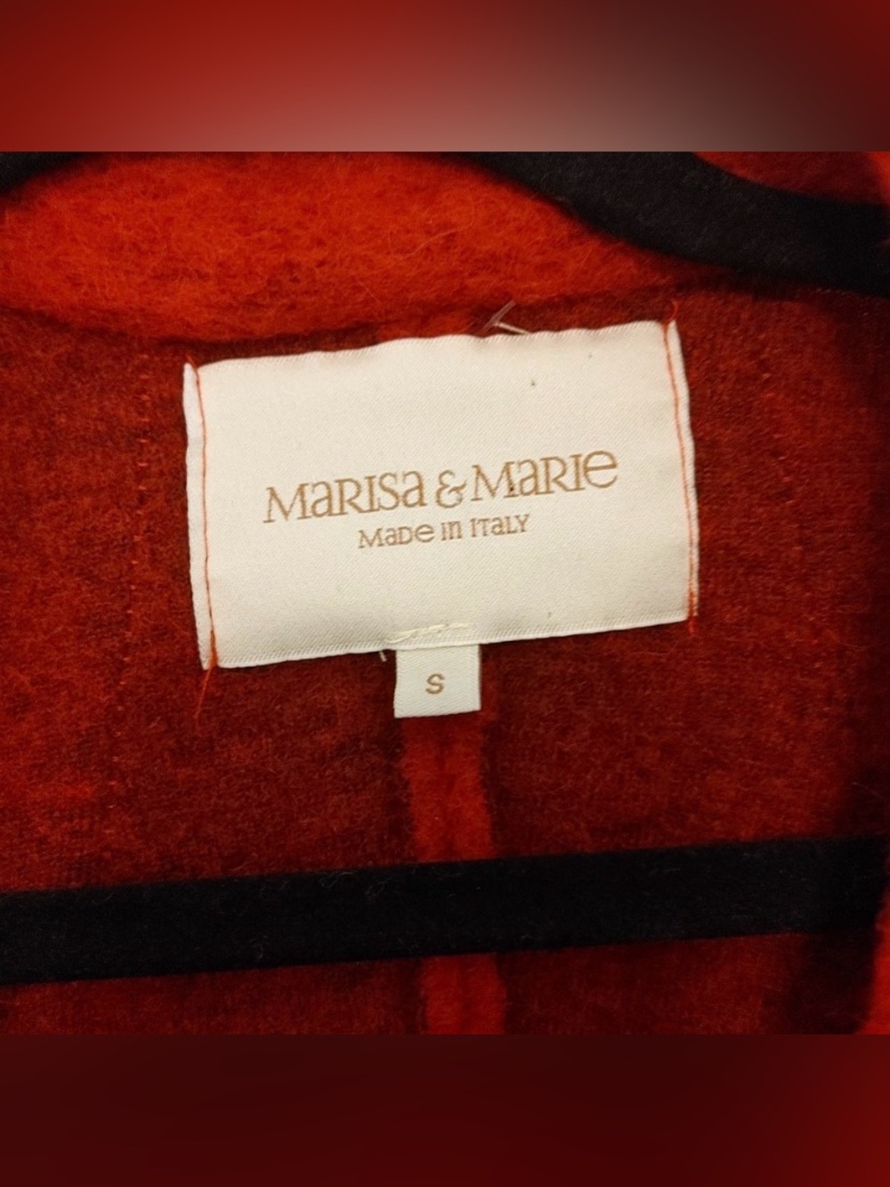 Chic Red Italian Blazer - Picture 2 of 8